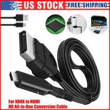 Fits Xbox to HDMI Converter Adapter Original Microsoft Xbox Console Controller