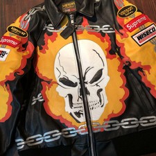 supreme ghost rider jacket