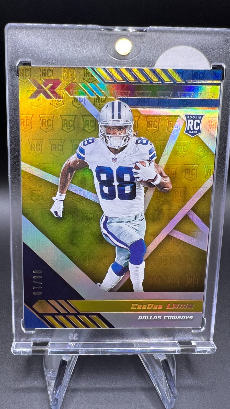 2020 Panini XR Gold - Rookie #106 CeeDee Lamb (RC) /10