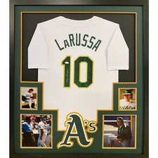 Tony LaRussa Framed Jersey JSA Autographed Signed Oakland Athletics