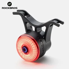 ROCKBROS Bike Tail light Smart Brake Sensing Handle Plug Rear Light Assembly