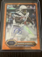 2023 Topps Composite - Topps Chrome Autographs Orange Geometric Refractor...