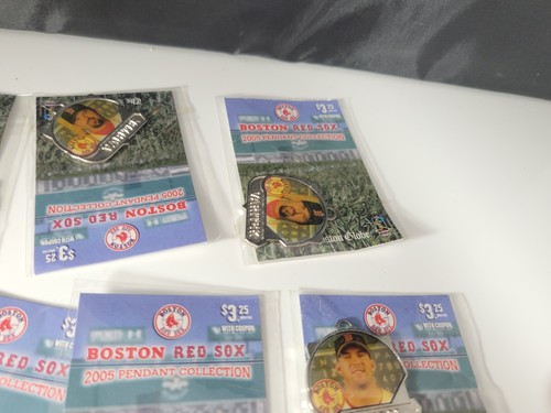 Boston Red Sox Anhänger Sammlung Nixon Varitek Halama Clement Wakefield Lot - Bild 9 von 12