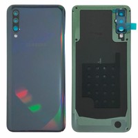 Samsung GH82-19229A Akkudeckel Deckel FüR Galaxy A50 A505F + Klebepad Schwarz