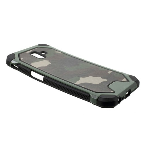 Trekking Handy Cover Army Camouflage Tarn Hülle Bag für Samsung Galaxy J6+ 2018 - Bild 5 von 21