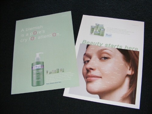 BIORE magazine clippings print ads Skincare - Picture 5 of 9