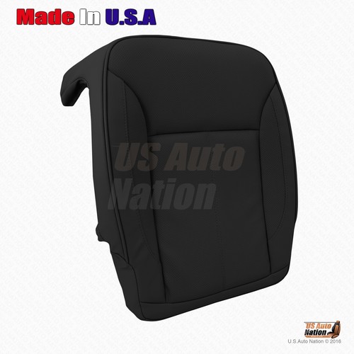 DRIVER-PASSENGER Bottom Vinyl Black Seat Cover 2007-2012 Mercedes Benz GL Class - Picture 3 of 10