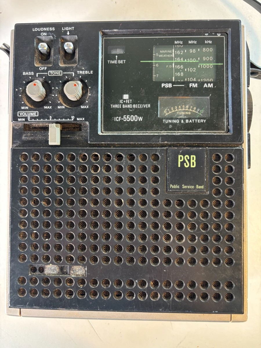 ICF-5500 SONY ソニー F⁄S | BCL ソニー3バンドラジオ ICF-5500F