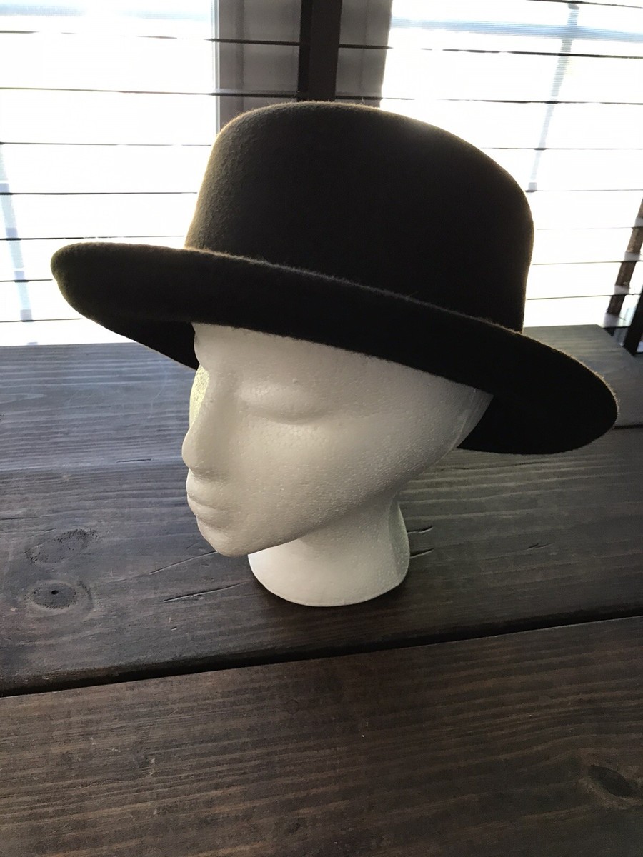 Brand New With Tags Ladies Lite Felt By Commodore Hat. Brown. Vintage Brown Womens Hat Lite Felt by Commodore light brown  main image 3
