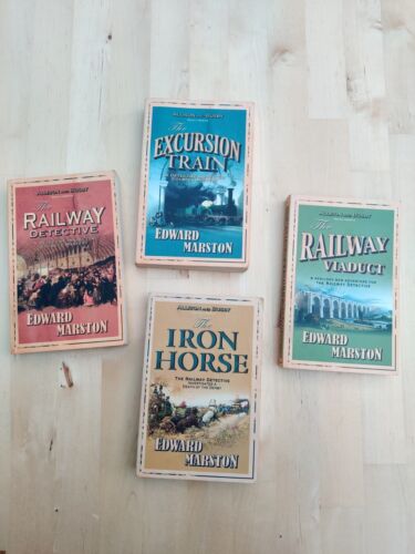 Edward Marston Inspector Robert Colbeck Railway Detective Series 4 Books Bundle - Picture 1 of 14