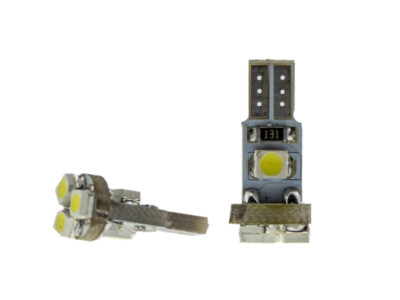 LETRONIX LED Leuchtmittel 5 SMD LED T5 W3W Stecksockel Armaturenbeleuchtung
