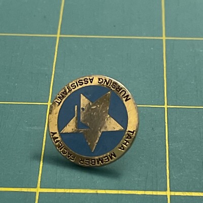 Nursing Assistant Lapel Pin - TAHA Member Facility Medical Health Care Nurse Pin