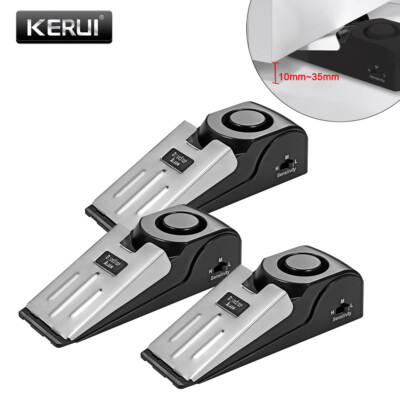 #ad 3 Pack Door Stop Alarm Wireless Door Stopper Alert for Home Travel Security Safe $11.41