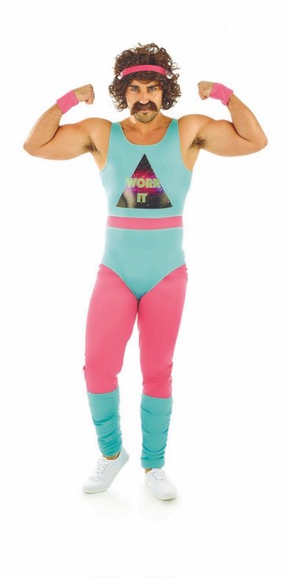 80s workout outfit female