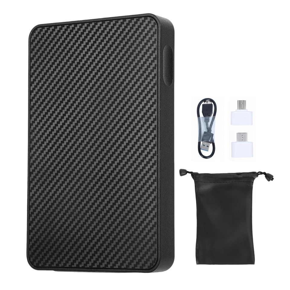 2TB 2.5-INCH SATA HARD DISK DRIVE PORTABLE HIGH SPEED USB 3.0 EXTERNAL HDD New - Image 3 of 4