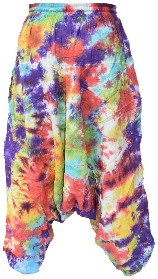 Va Elastica Casual Da Uomo Baggy Hippie Yoga Harem - Foto 2