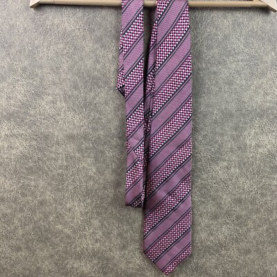 Gianni Versace Classic V2 Silk Handmade Neck Tie Silver ITALY
