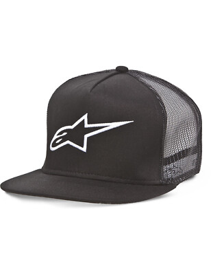 Alpinestars Corp Trucker Cap in Schwarz