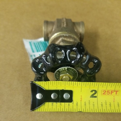 Hammond 668 Gate Valve 200 WOG 1/2" C X C - Picture 10 of 10