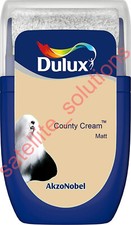 * Dulux Interior Paint 30ml Matt Tester Pots with Roller ~ Brand New & Sealed *