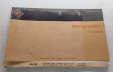 Chasis de autobús internacional manual de servicio modelos de autobús S08286 2000 esquema