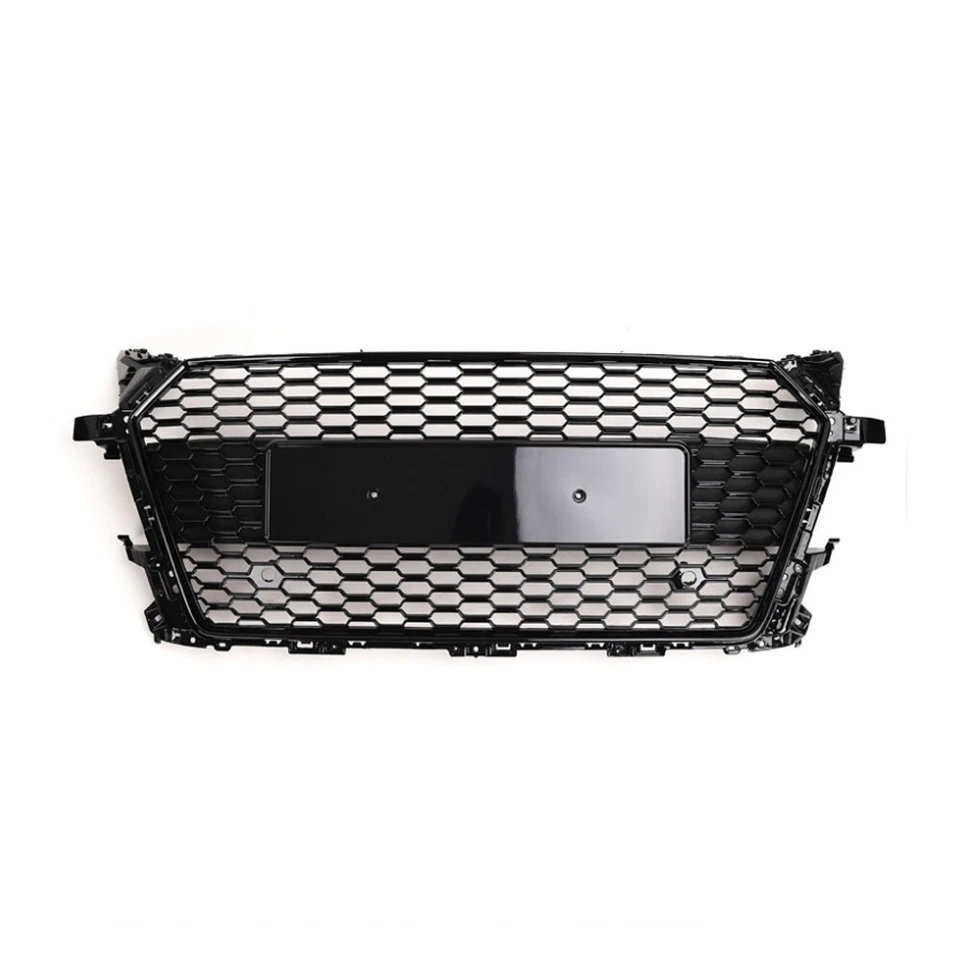 Für Audi TT FV MK3 TTS 2015-2020 Glänzend Schwarz Kühlergrill Grill - Изображение 3 из 4