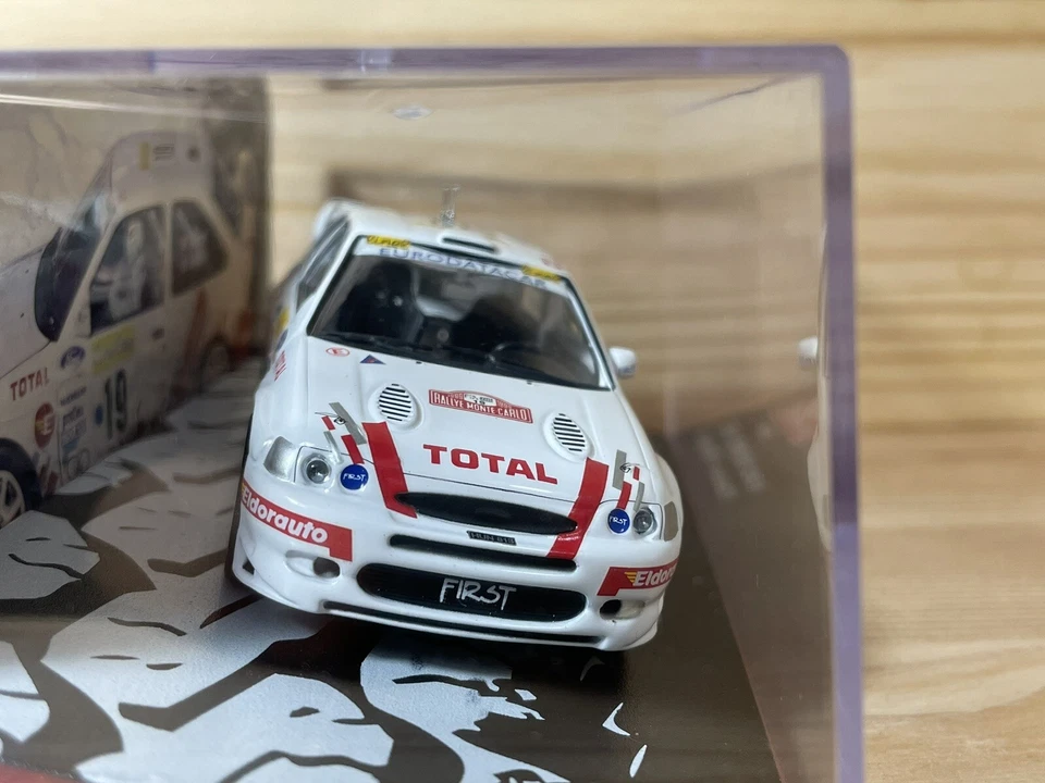 FORD ESCORT WRC #19 RALLYE MONTE CARLO 1999 DELECOUR-SAVIGNONI IXO ALTAYA 1:43 - Immagine 3 di 4