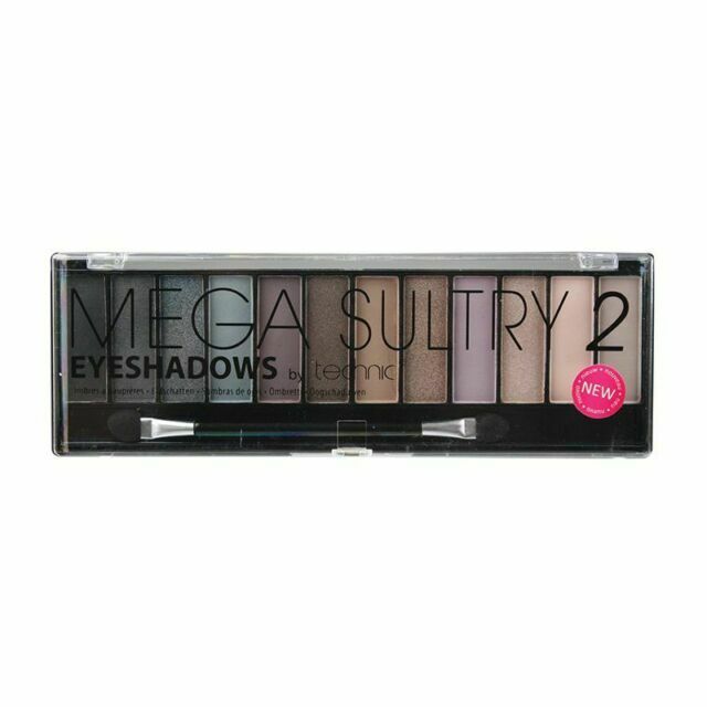 Technic Mega Sultry 2 Eyeshadow Palette - 12 Pieces Vegan