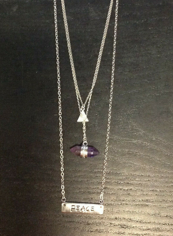 Многослойное ожерелье с надписью MACYS Inspired Life украшенное многослойным Паве Msrp 25 долларов США NWT 2490₽