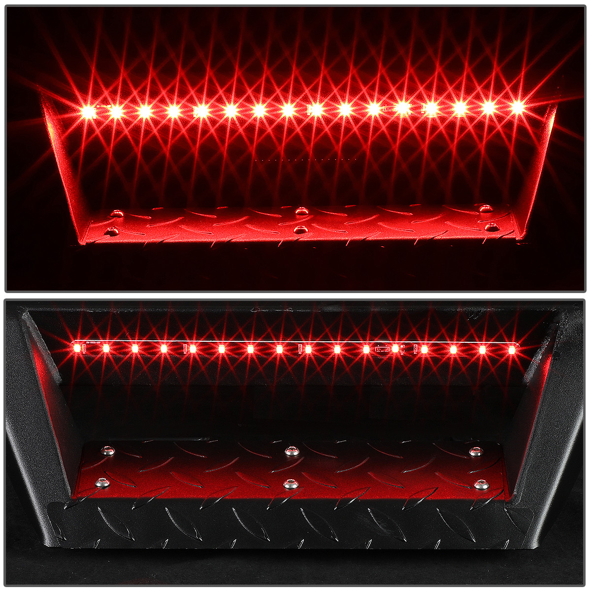 Universal Trailer Tow/Towing Hitch Step Bar w/LED Brake Light 2"Receiver Black eBay