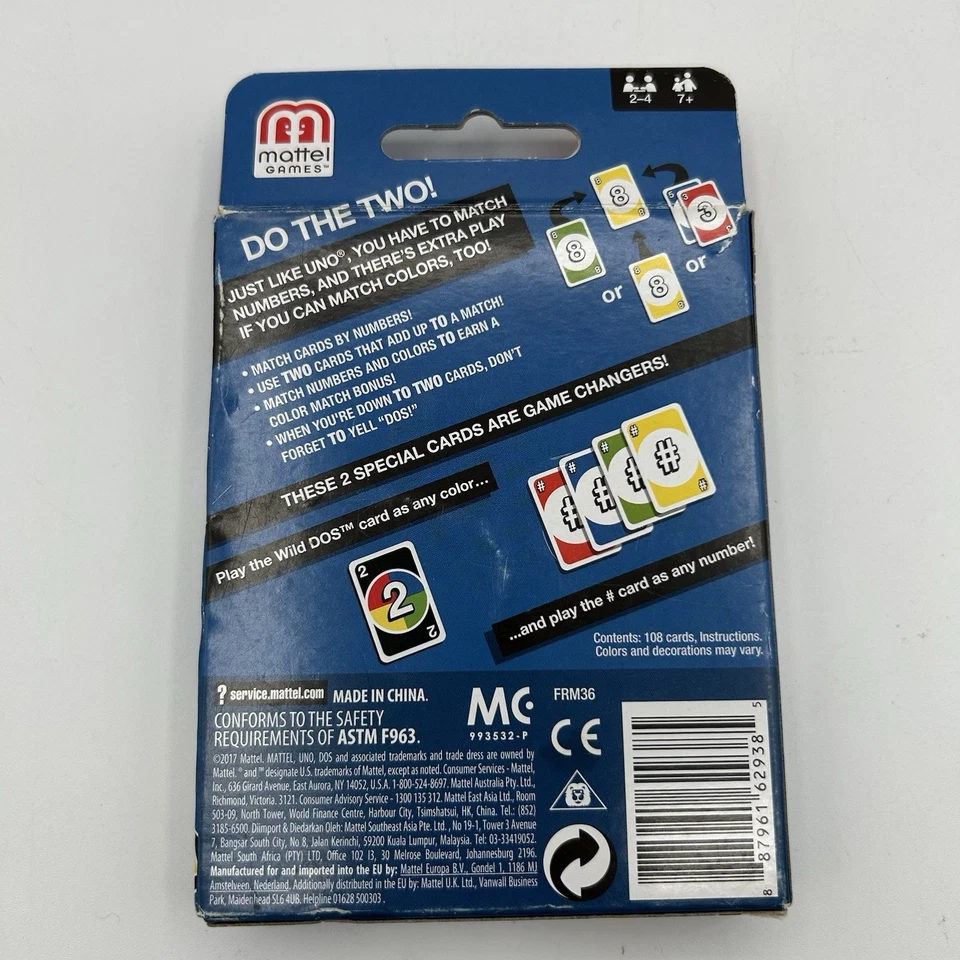 Juegos de cartas divertidos en familia, fase 10, dos, O’NO 99, Skip-Bo, cinco coronas, lote de 5 juegos Foto 3 de 4