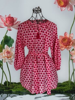 HALLHUBER DONNA Bluse, Tunika Gr. 42 pink 
