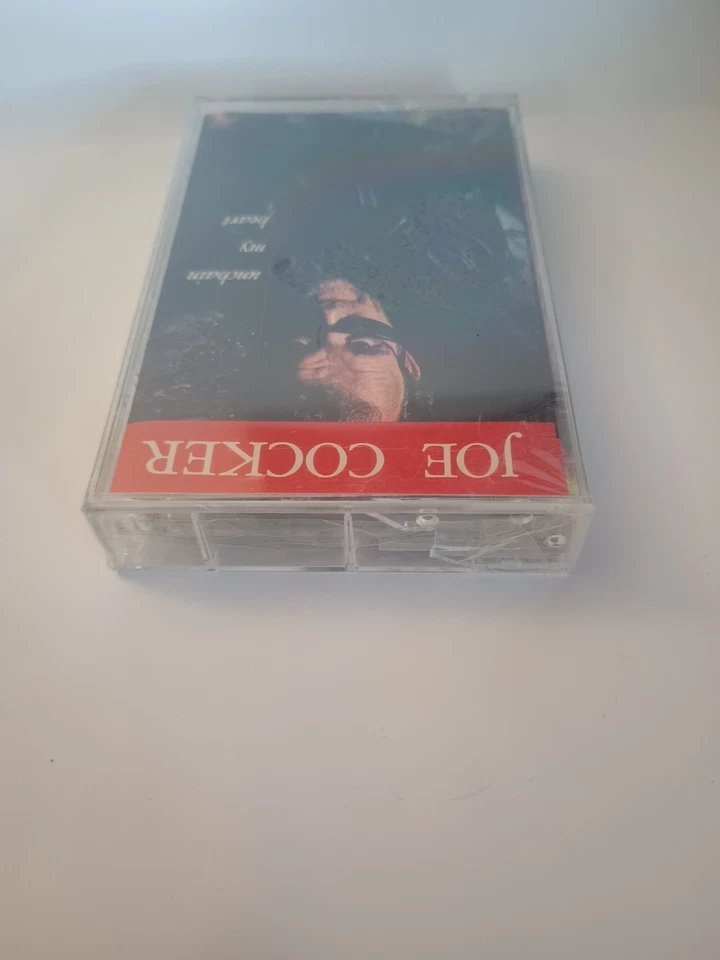 NOS Joe Cocker Unchain My Heart Cassette Tape Sealed Rock R&B Soul Classic Rock - Image 3 of 4