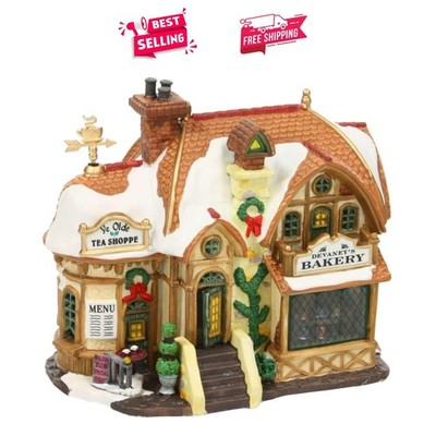 Lemax Devaneys Bakery - Whimsical LED Christmas Village Decor, All Seasons