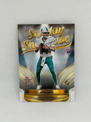2025 Topps Signature Class Dolphins Quinn Ewers Sunday Showcase Rookie 