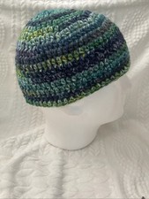 Adult Handmade Crochet Skull Cap Kufi