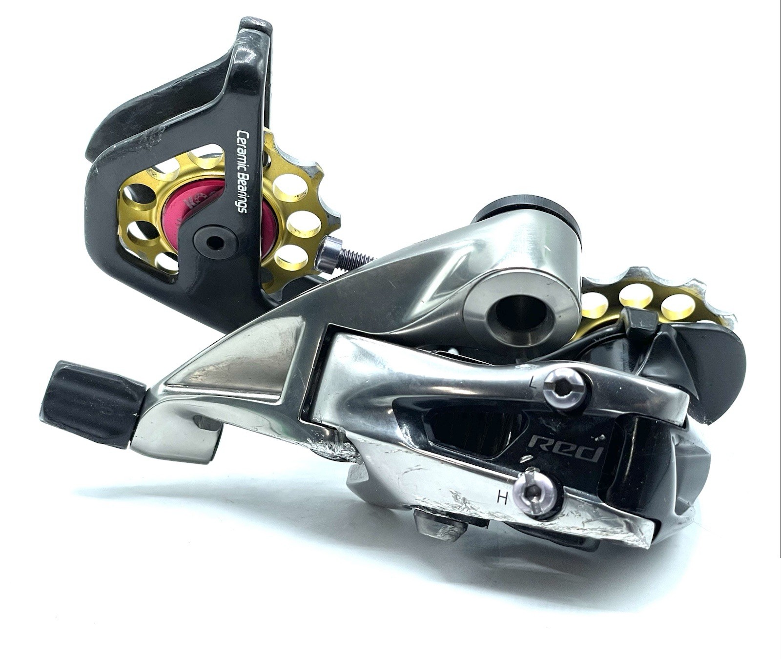 SRAM Red WiFli Rear Derailleur, 11-Speed, Medium Cage / Kogel Ceramic Pulleys