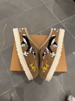 UGG x Palace Looney Tunes Tasman Slipper Chestnut Size 10 - SAME DAY SHIPPING
