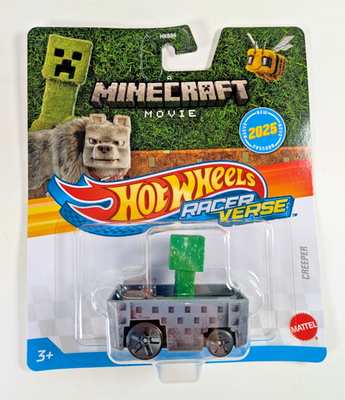 Hot Wheels Racer Verse A Minecraft Movie Creeper Racerverse Toy