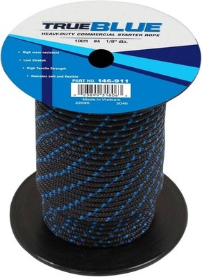 Trueblue 100' Starter Rope 146-911 Compatible with Size 4, Length 100', Made ...
