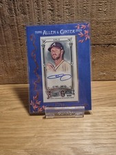 2025 Topps Allen&Ginter Chris Sale Atlanta Braves #MA-CSA Blue /99 Autograph