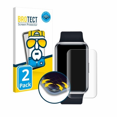 Full-Cover Schutz Folie für Huawei Watch Fit Elegant 3D Curved Edge Display 2x