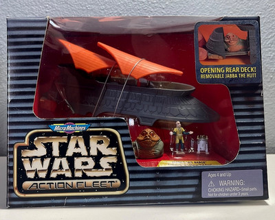 Star Wars Action Fleet Jabba's Sail Barge SEALED Micro Machines 1997