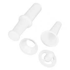 .Food Pusher Sausage Filling Nozzle Kubbe Attachment For 7 Meat Grinder