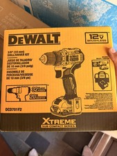 DeWALT DCD701F2 XTREME 12V MAX Brushless 3/8 ...