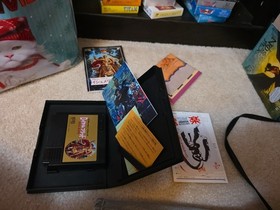 Royal Blood Famicom NES Japan import Complete CIB +box manual map US Seller