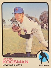 1973 Topps #184 Jerry Koosman Card
