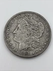 1890-O Morgan Silver Dollar, 90% US Coin, Circulated, Orleans Mint