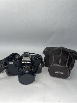 Mamiya ZE 35mm Film Camera w/ Mayima Sekor E 50mm f/2.0 Lens Leather Case