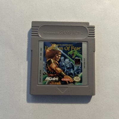 Fortress of Fear: Wizards or Warriors X  Game Boy Original Nintendo GB Authentic